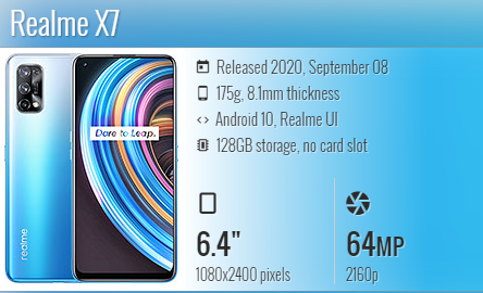 Realme X7 5G RMX2176