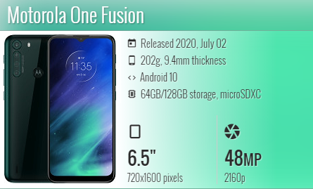 Moto One Fusion / XT2073-2