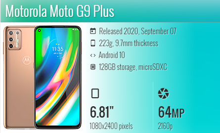 Moto G9 Plus / XT2087-1