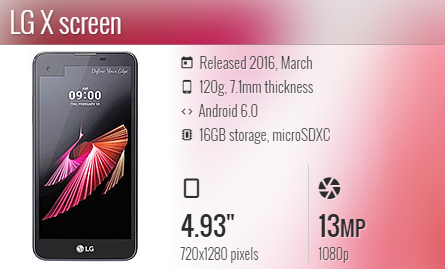 LG X Screen / K500DS / K500N