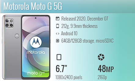 Moto G 5G xt2113
