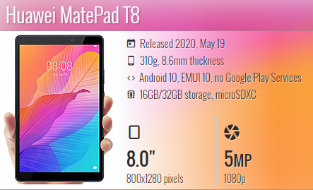 MatePad T8 KOB2-W09