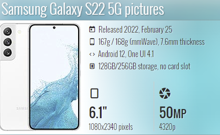 Samsung Galaxy S22 5G SM-S901B