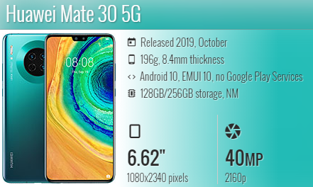 Huawei Mate 30 / TAS-AL00 / TAS-L09 / TAS-L29