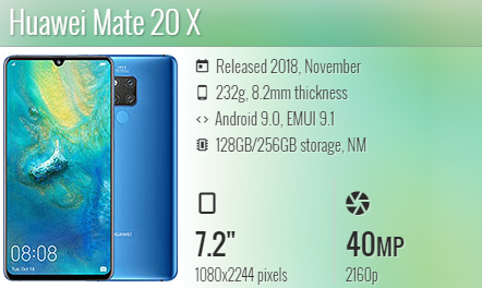 Huawei Mate 20X /  EVR-L29