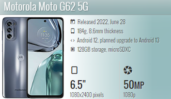 Moto G62
