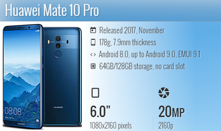 Huawei Mate 10 Pro / BLA-L09 / BLA-L29 BLA-AL00