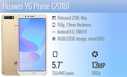 Huawei Y6 Prime 2018 / ATU-L31/ ATU-L42