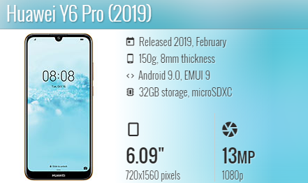 Huawei Y6 Pro (2019) / MRD-LX2