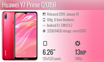 Huawei Y7 Prime 2019 / DUB-LX3