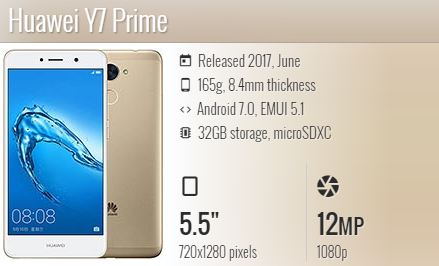 Huawei Y7 Prime / TRT-TL00