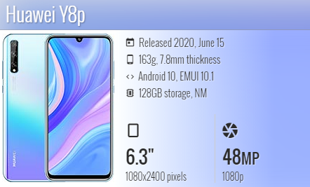 Huawei Y8P/ AQM-LX1