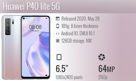 Huawei P40 Lite 5G / CDY-NX9A