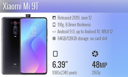 Xiaomi Mi 9T / Mi 9T Pro m1903f11g m1903f10g