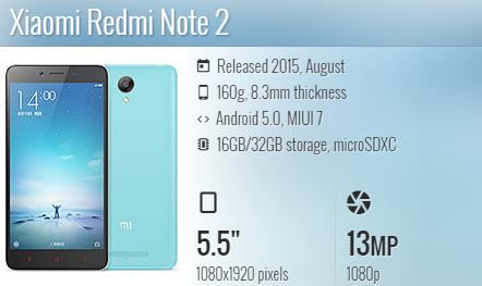Redmi Note 2