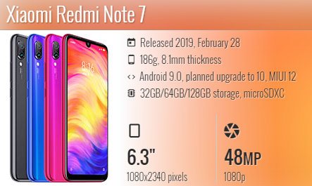 Redmi Note 7 m1901f7g