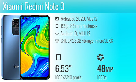 Redmi Note 9 / M2003J15SC / M2003J15SS