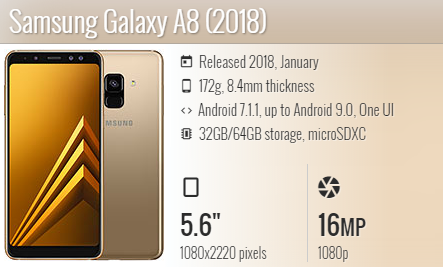 Samsung A8 2018 A530