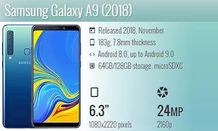 Samsung A9 2018 A920