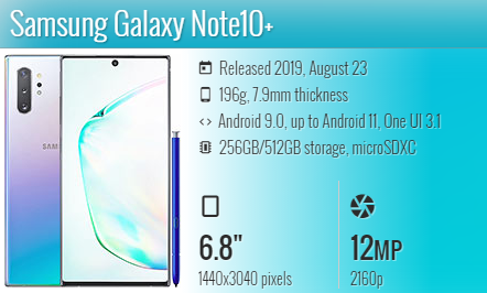 Samsung Note 10 Plus N975 N976