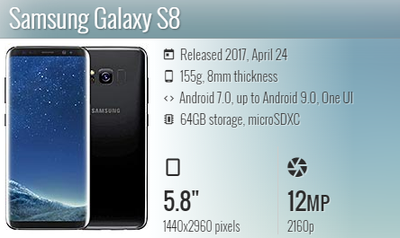 Samsung S8 G950