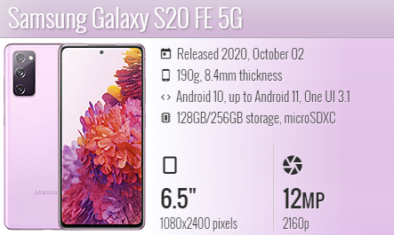 Samsung S20 FE 5G G780 G781