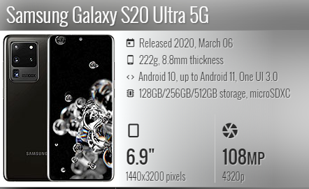 Samsung S20 Ultra 5G G988