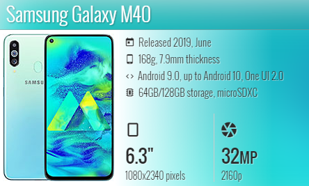 Samsung M40 M405