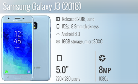 Samsung J3 2018 J337