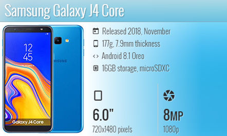 Samsung J4 Core J410