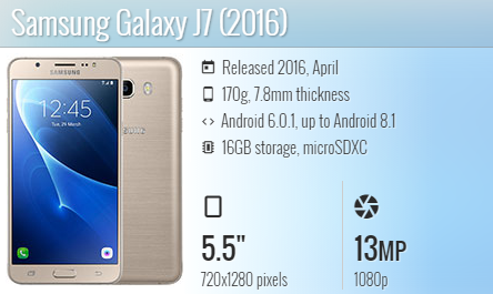 Samsung J7 2016 J710