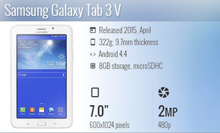 Samsung Tab 3V T116